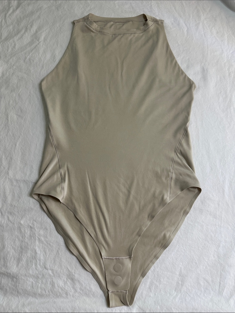 Lululemon Wundermost Ultra-Soft Nulu High-Neck Sleeveless Bodysuit Size S